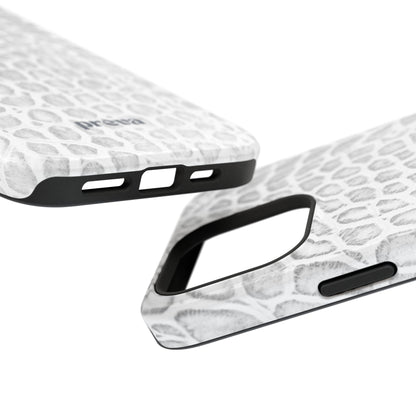 White Snake Phone Case