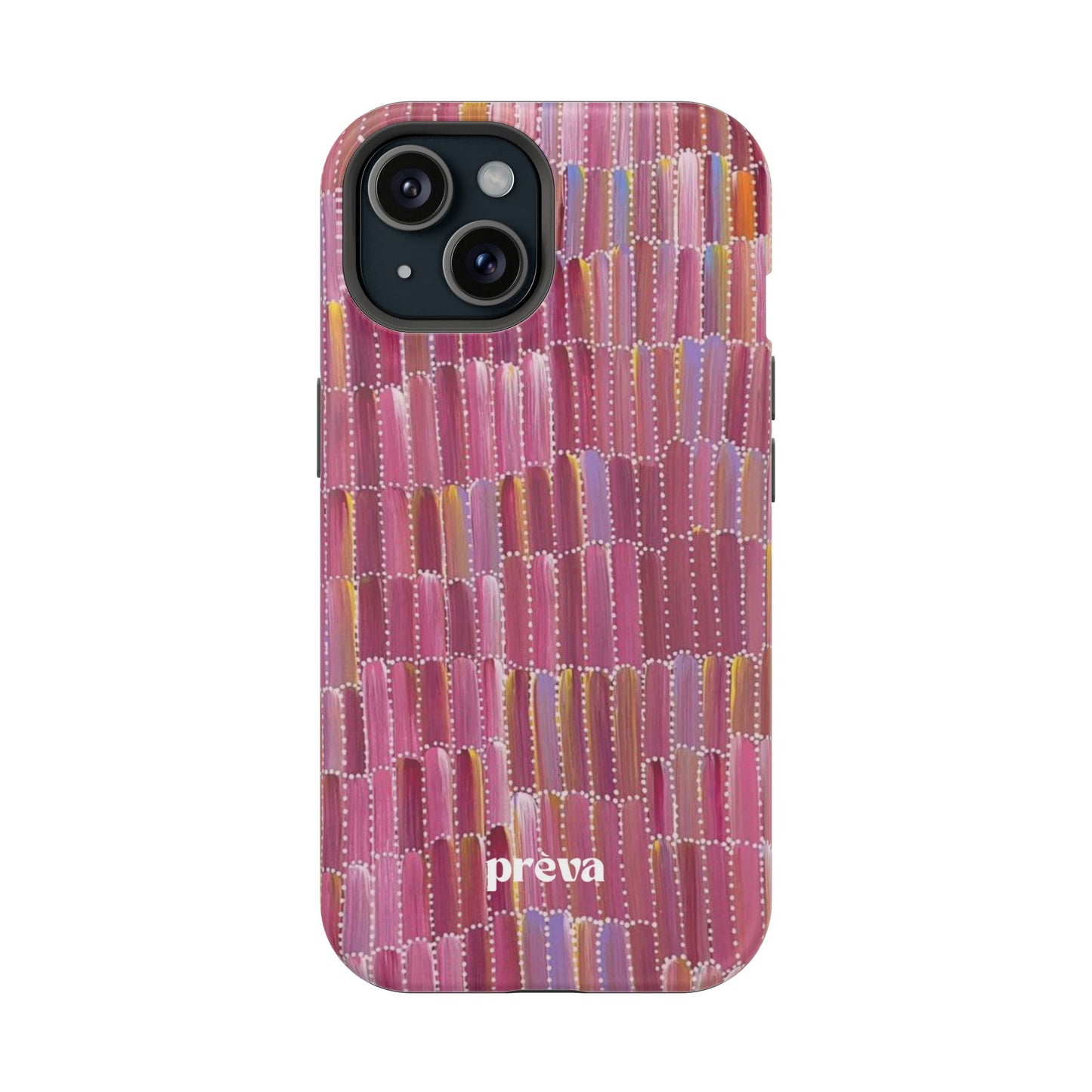 Pink Brushstroke Phone Case