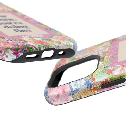 Slow Down Flowers x notsoken Phone Case