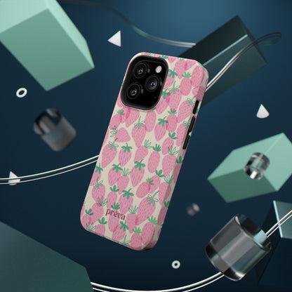 Pink Strawberry Phone Case