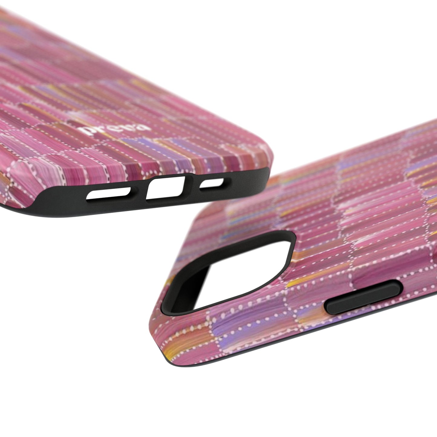 Pink Brushstroke Phone Case