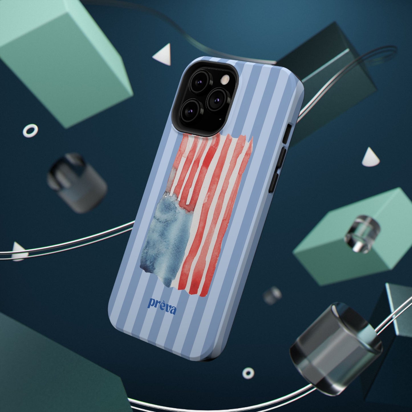 Blue Ribbon USA Phone Case