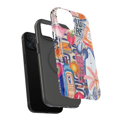 Tropical Beach Collage Phone Case