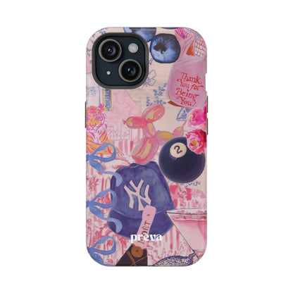 Retro 8 Ball Collage Phone Case