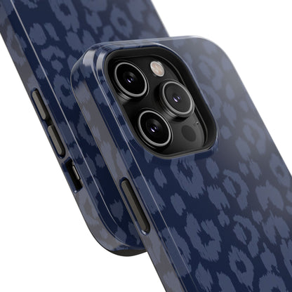 Navy Leopard  Phone Case