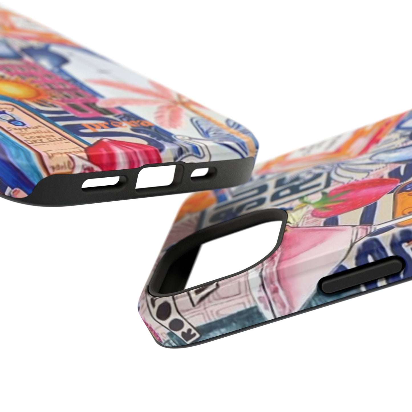Tropical Beach Collage Phone Case