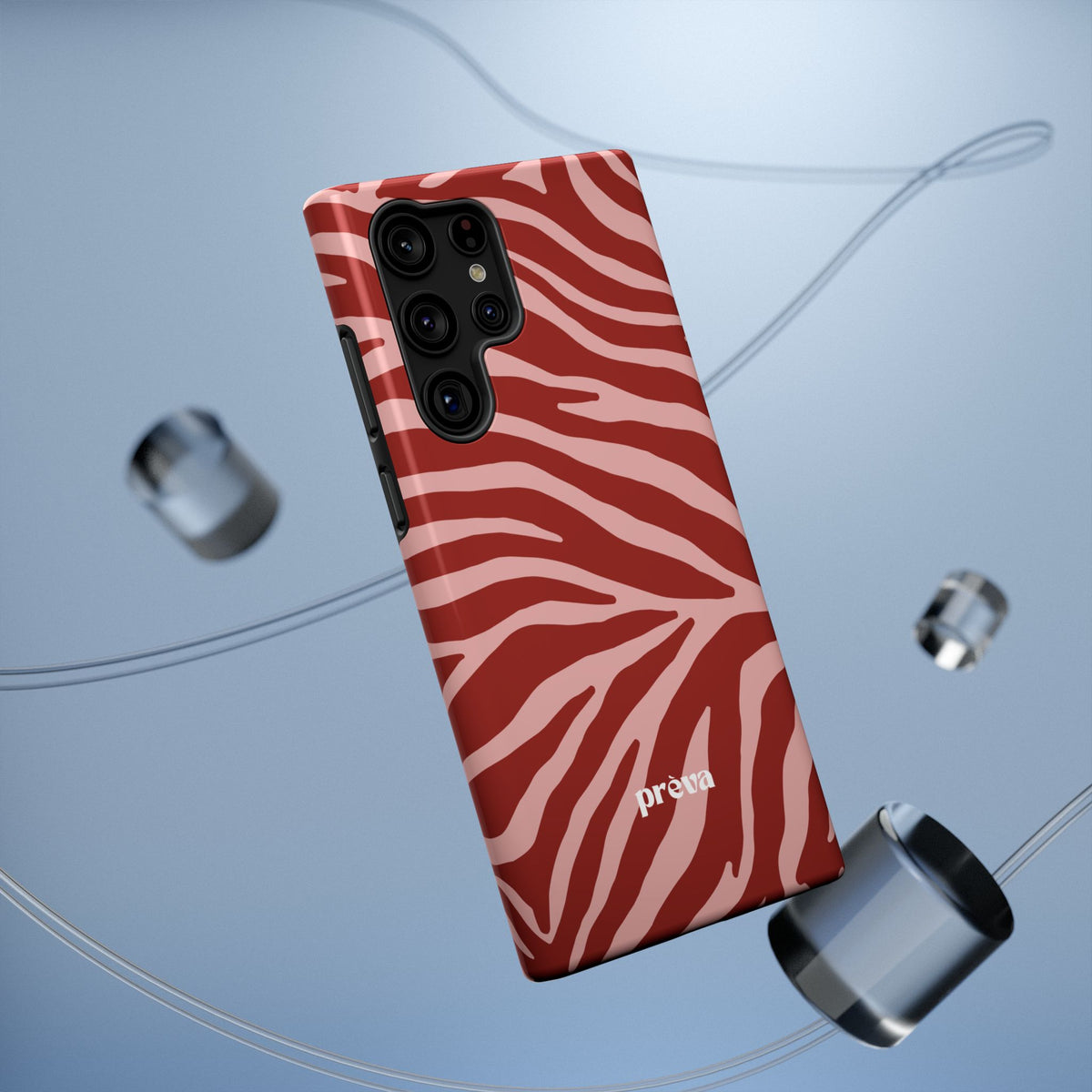 Red Zebra Phone Case