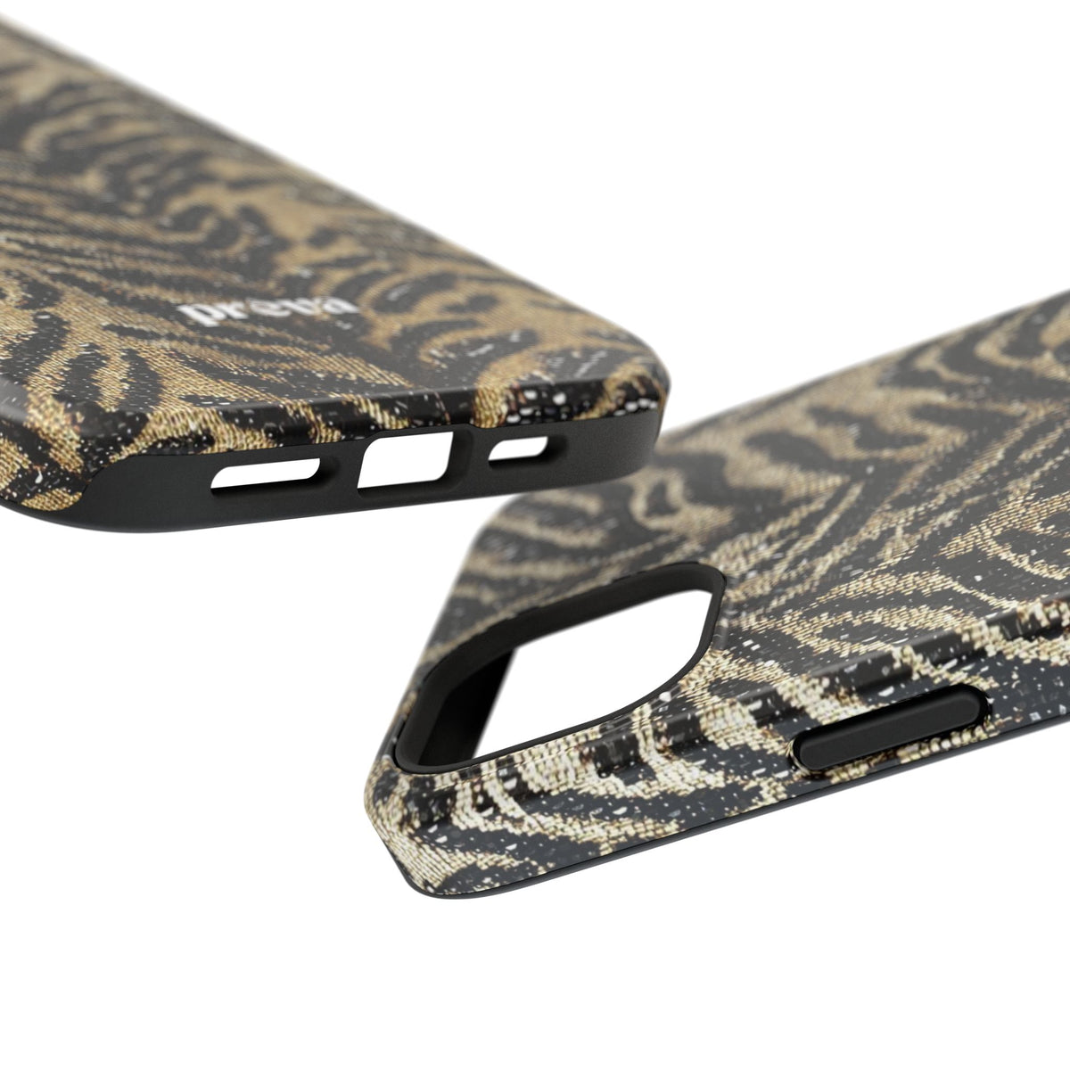Phone Case — Impact‑Resistant Tiger Print Rug Texture