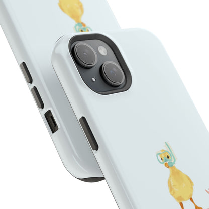 Scuba Duck Stripes Phone Case