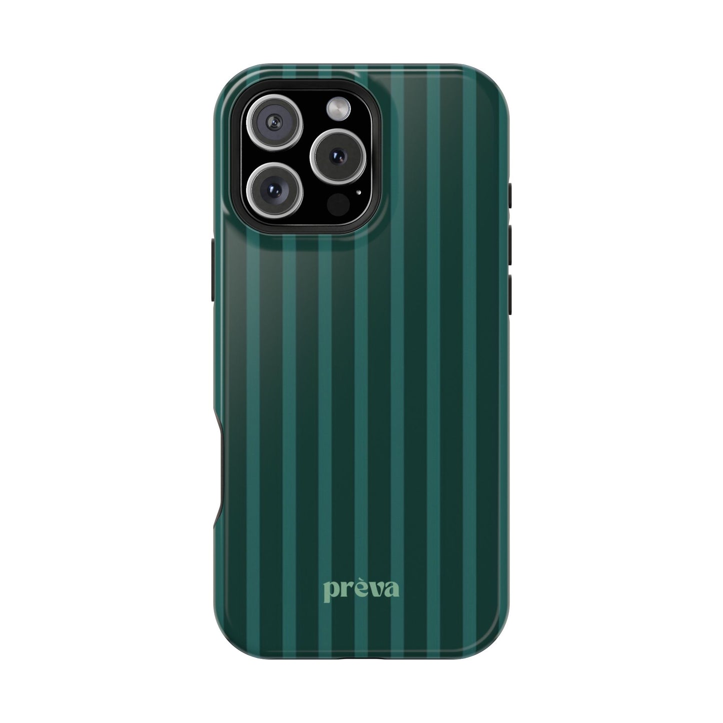 Striped Green Phone Case