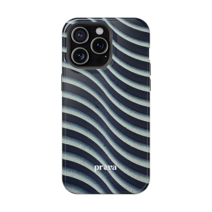 Navy Waves Phone Case