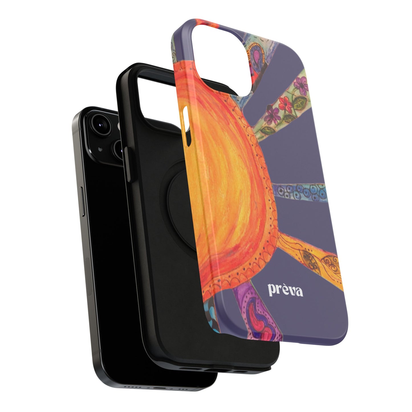Purple Cancun Sun Phone Case