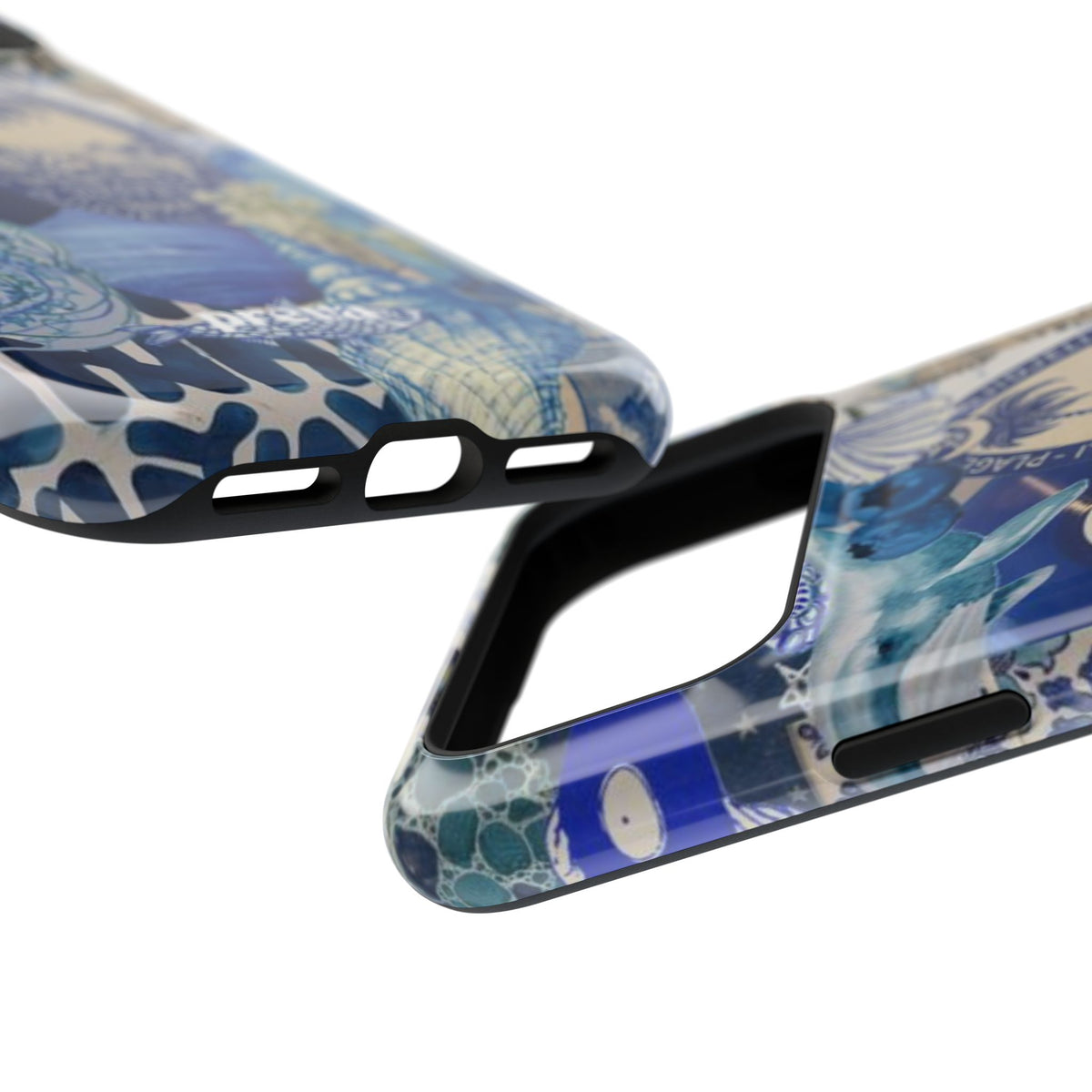 Blue Night Collage Phone Case