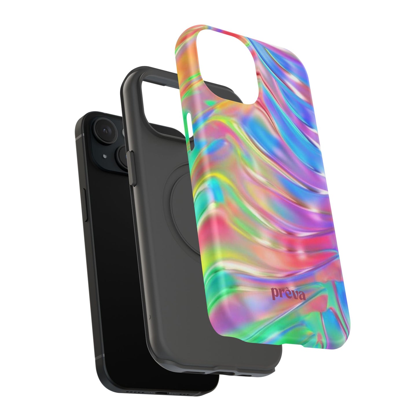 Iridescent Swirl Phone Case