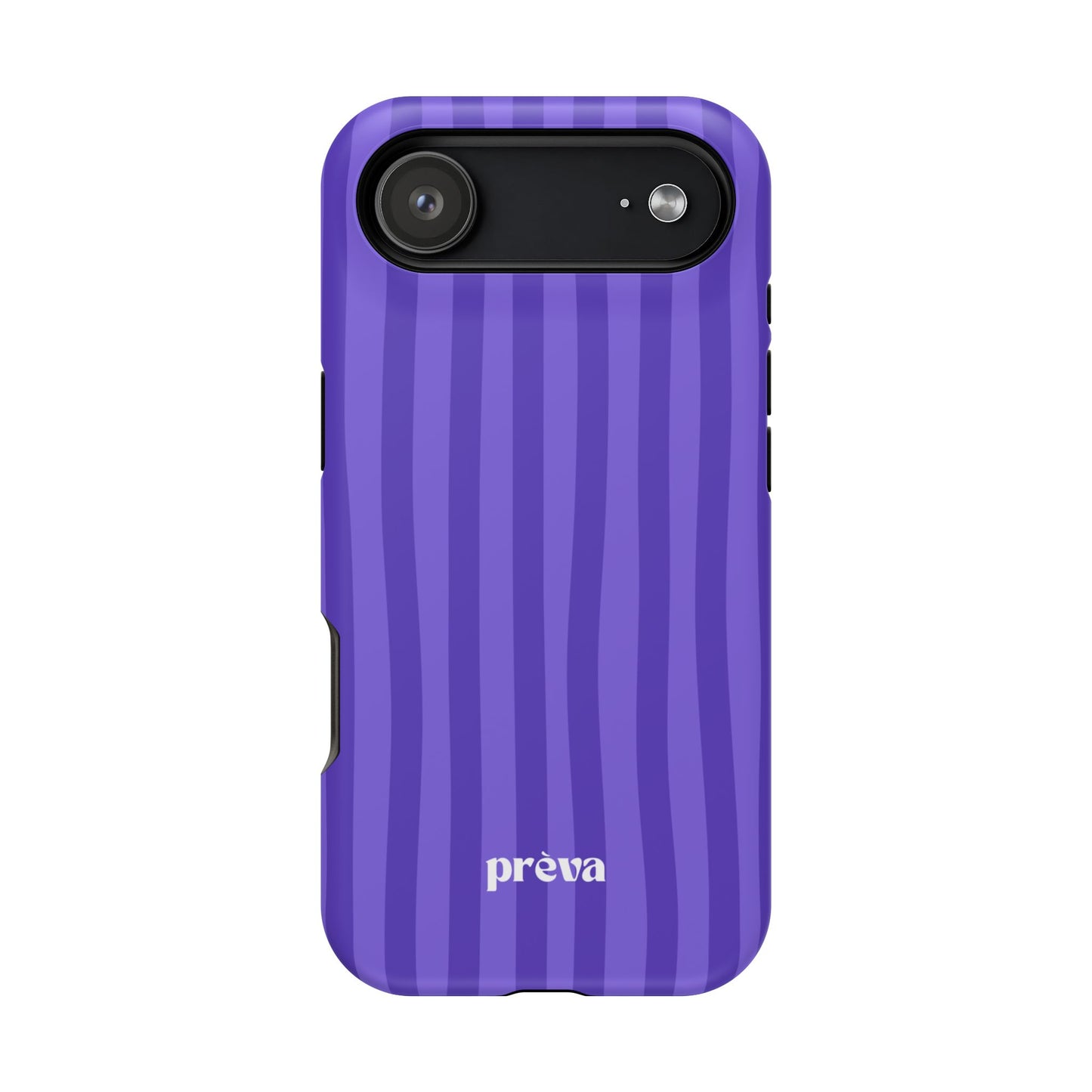 Dark Purple Stripes Phone Case