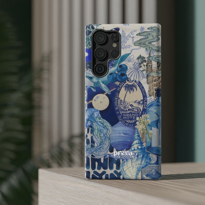 Blue Night Collage Phone Case