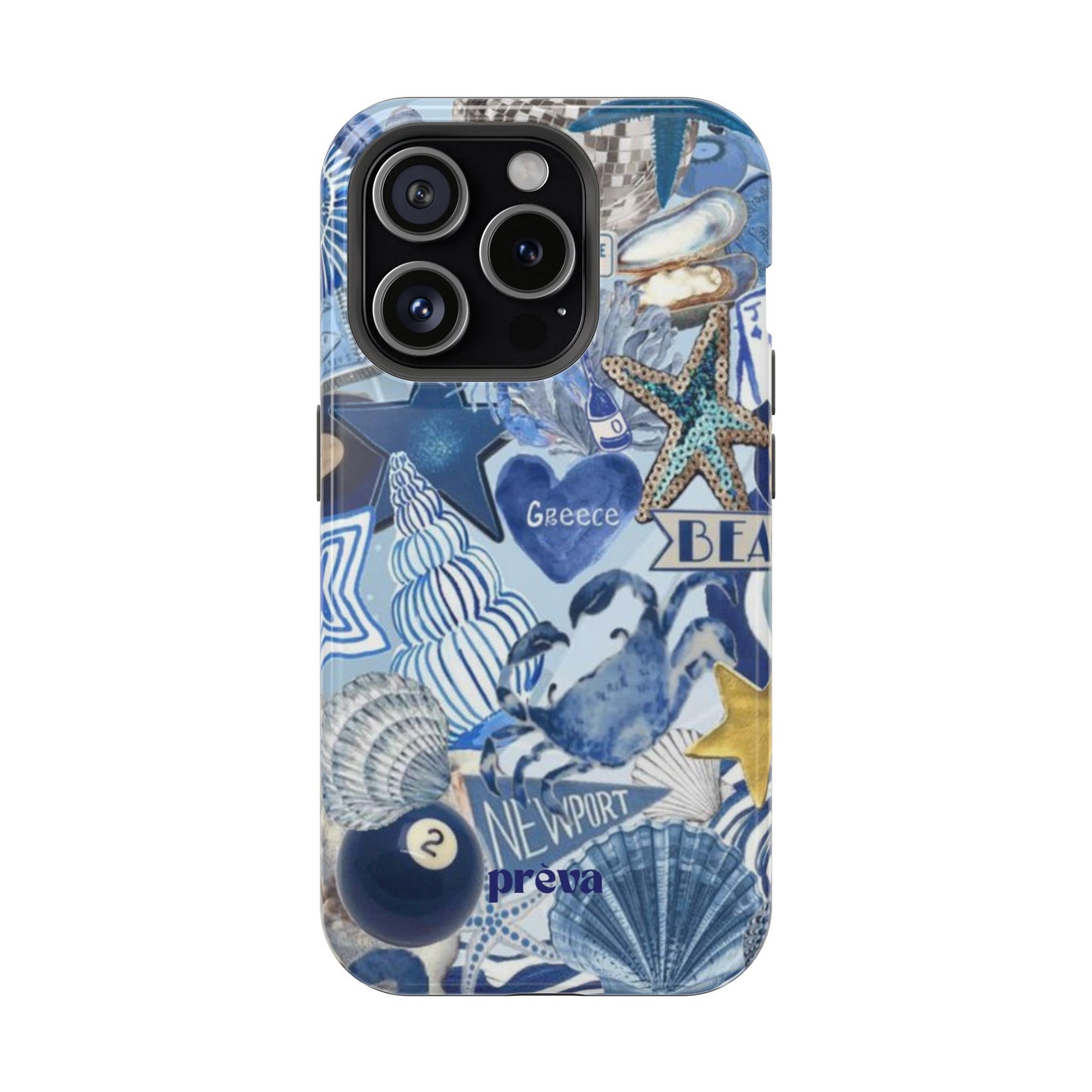Coastal Collage Phone Case