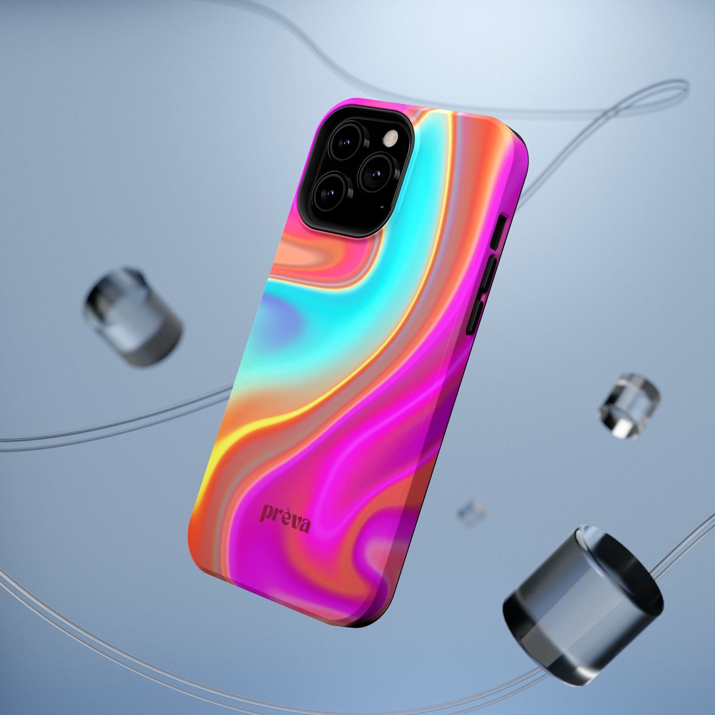 Iridescent Swirl Phone Case