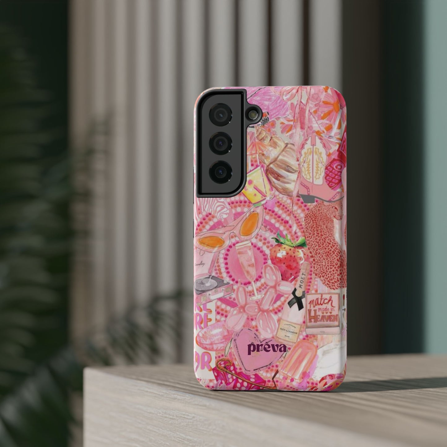 Pink Collage Phone Case