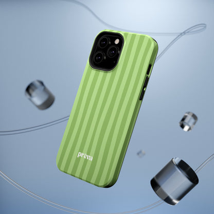 Light Green Stripes Phone Case
