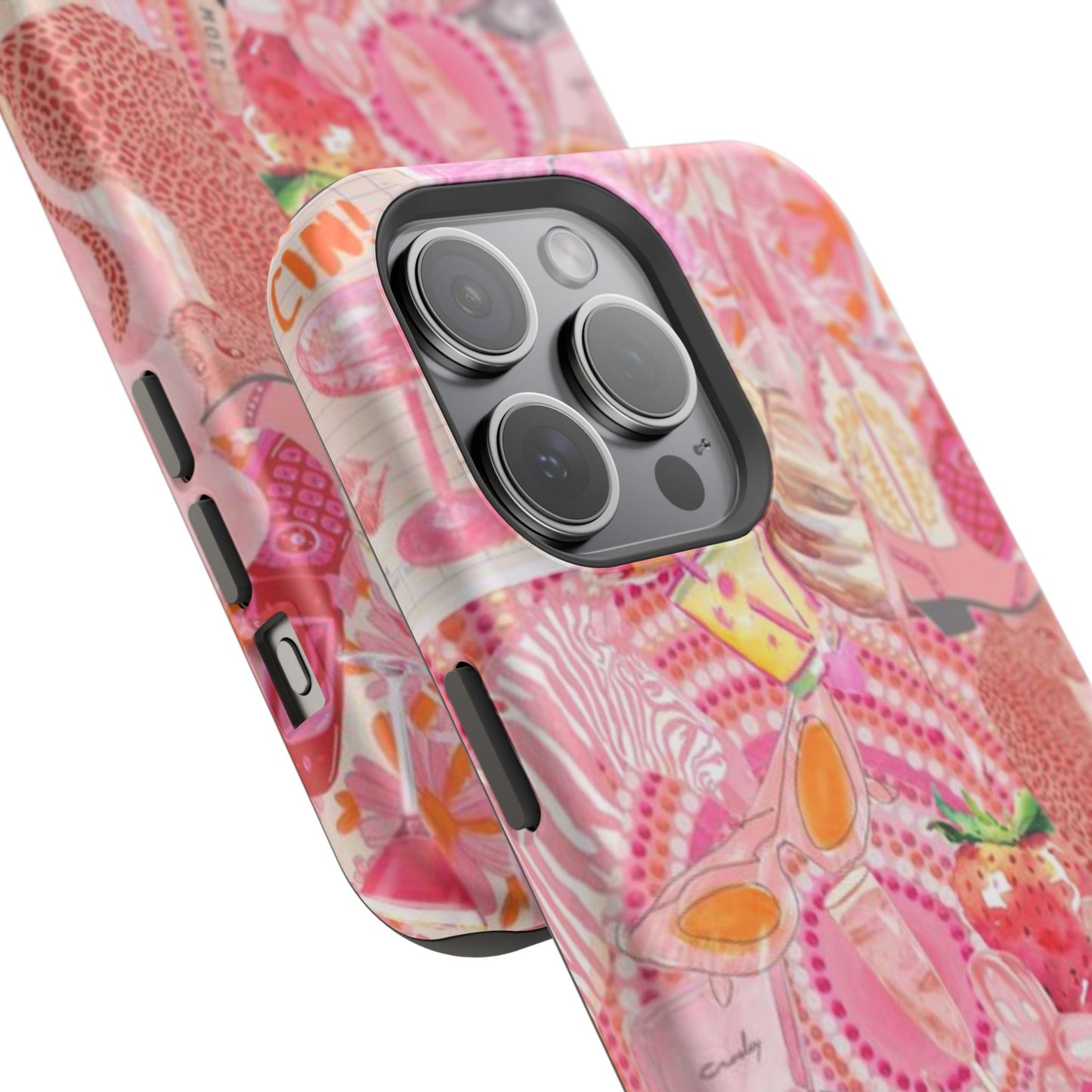 Pink Collage Phone Case