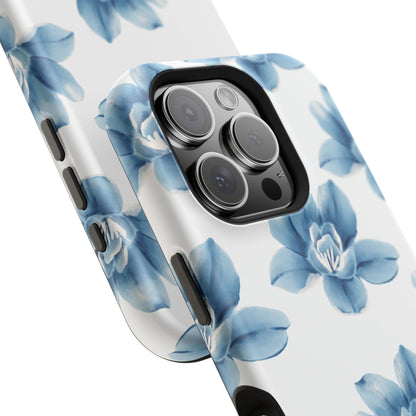 Blue Flowers Phone Case