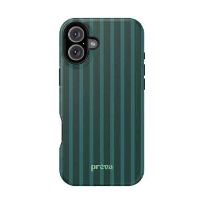 Striped Green Phone Case