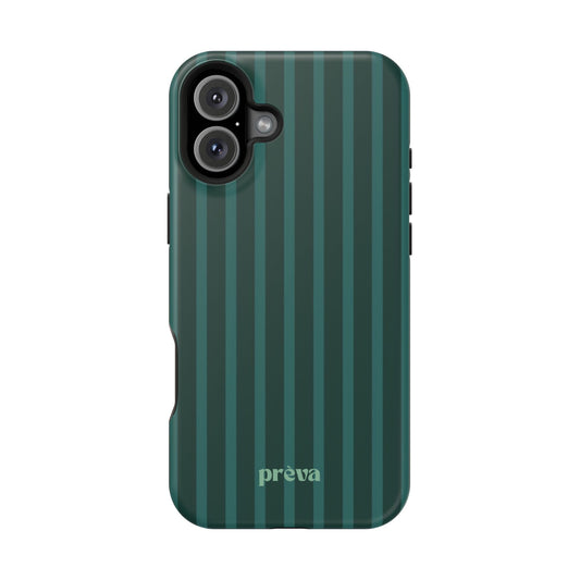 Striped Green Phone Case