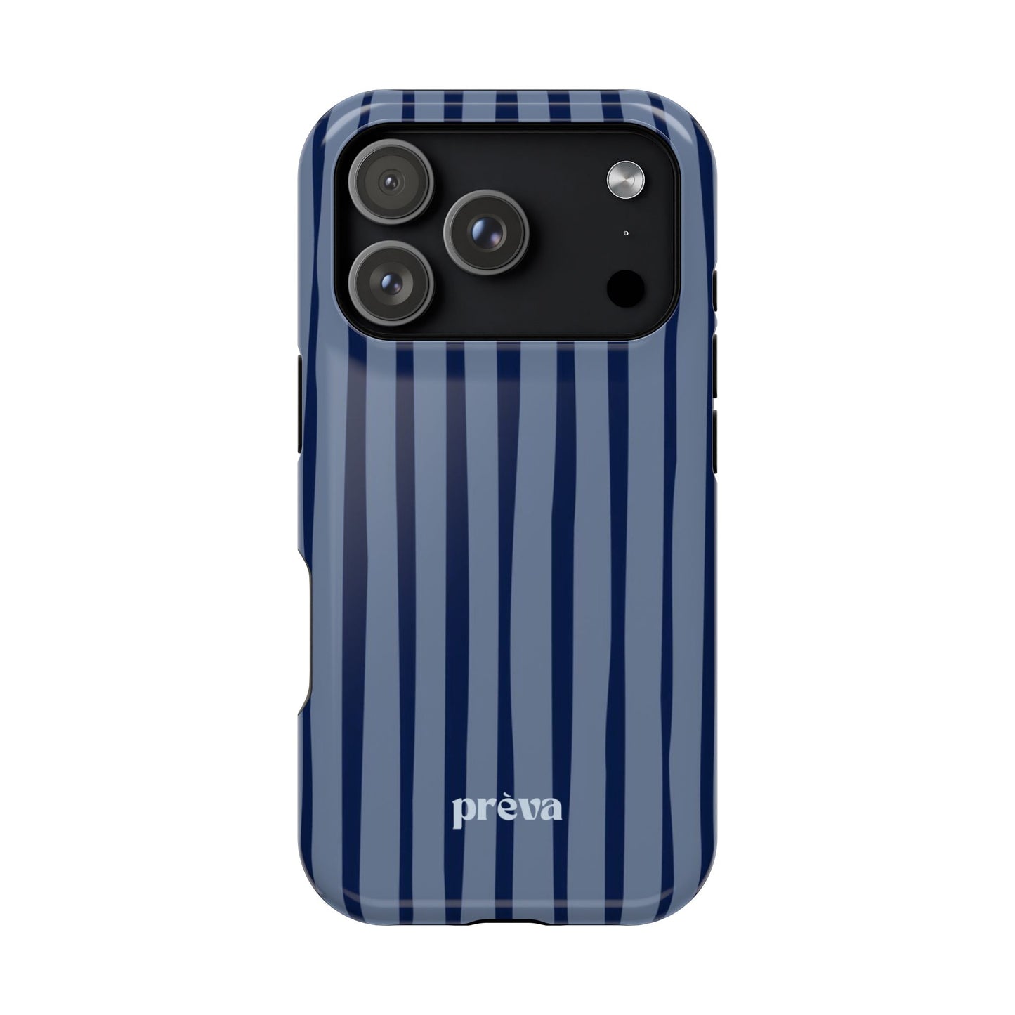 Navy Stripe Phone Case