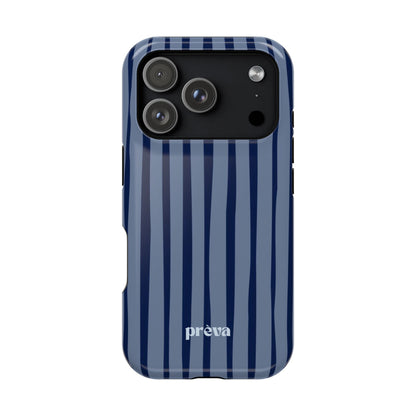 Navy Stripe Phone Case
