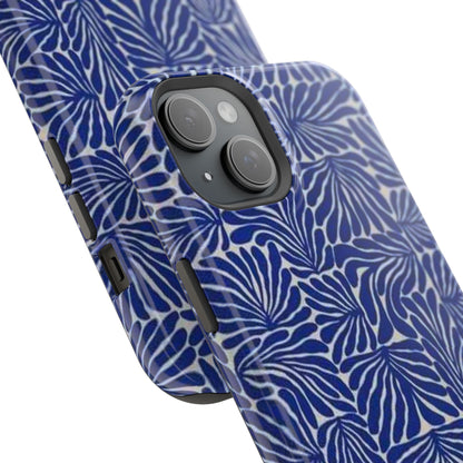 Blue Abstract Greek Phone Case