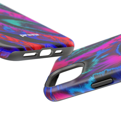 Neon Swirl Phone Case