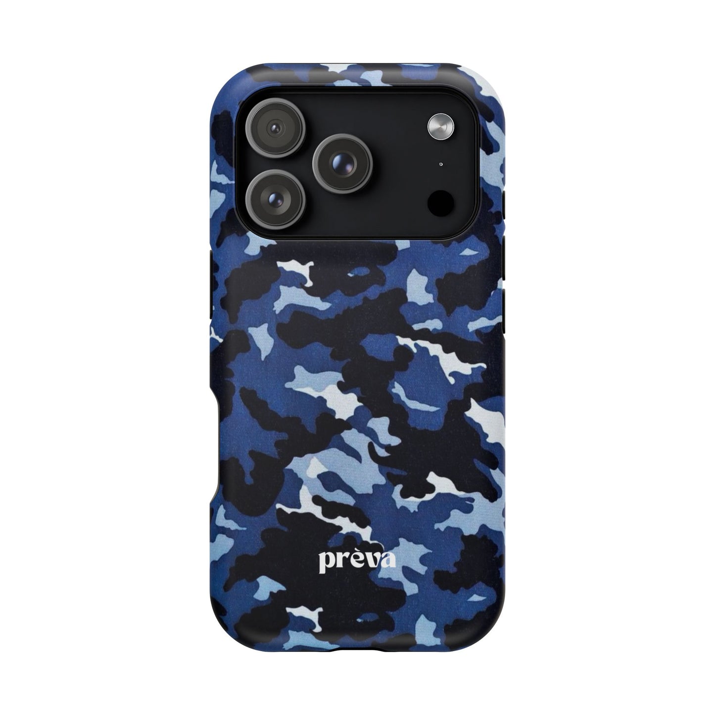 Blue Camo Phone Case
