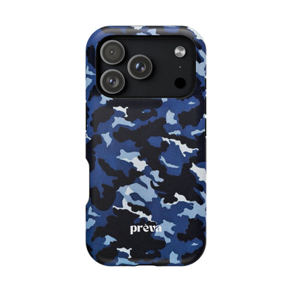 Blue Camo Phone Case