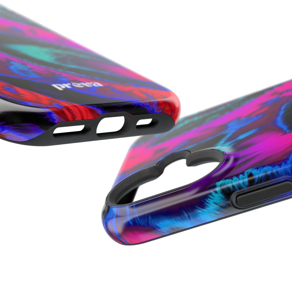 Neon Swirl Phone Case