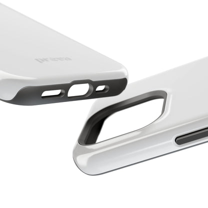 White & Grey Phone Case