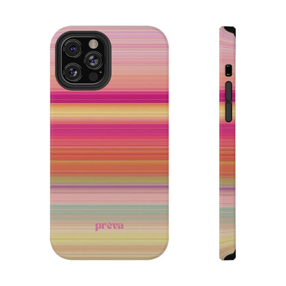 Pastel Stripe Rays Phone Case