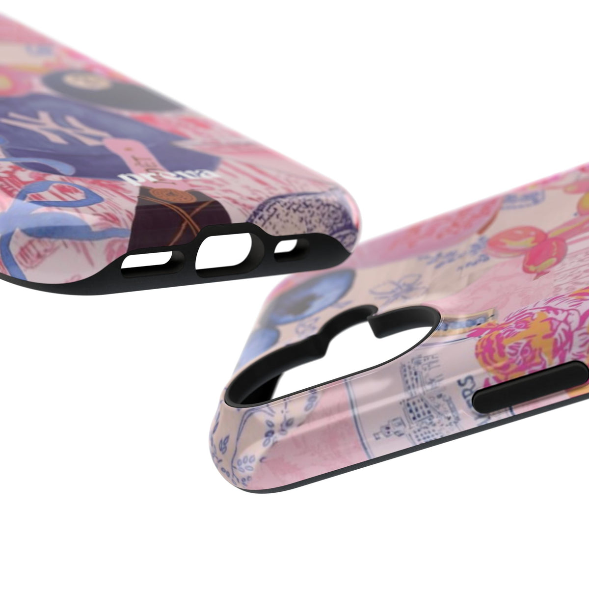 Retro 8 Ball Collage Phone Case