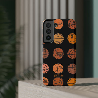 Black Basketball Phone Case