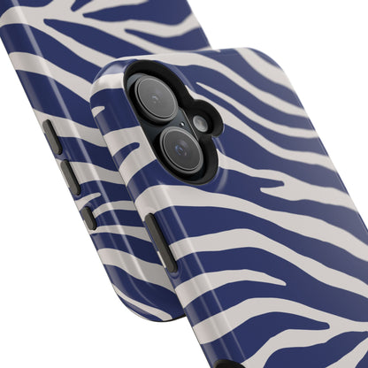 Blue Zebra Phone Case