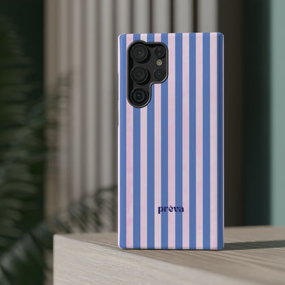 Striped Purple and Pink Phone Case