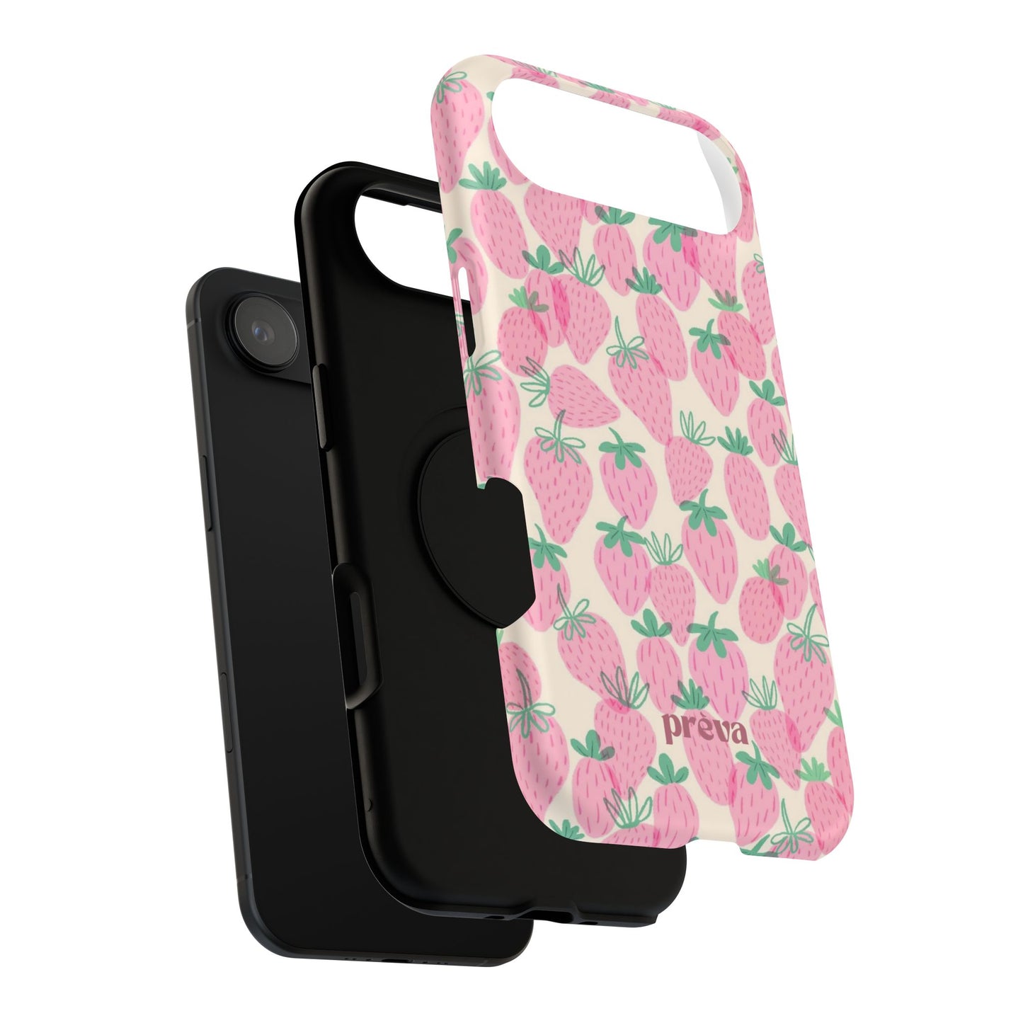 Pink Strawberry Phone Case