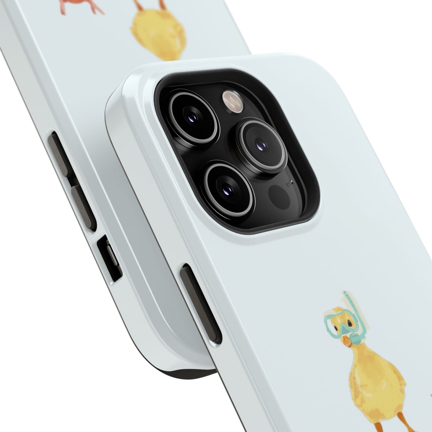 Scuba Duck Stripes Phone Case