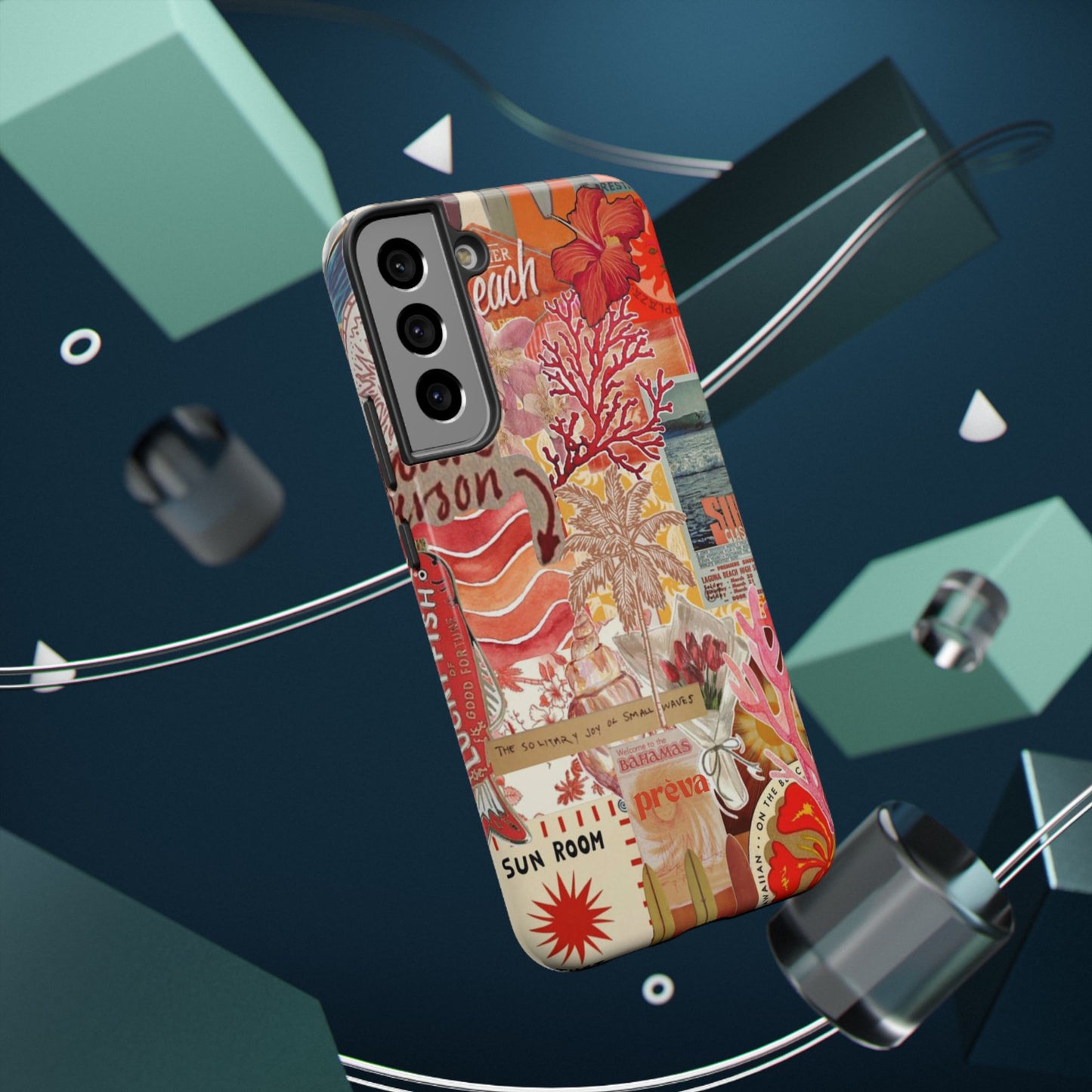 Vintage Floral Collage Phone Case