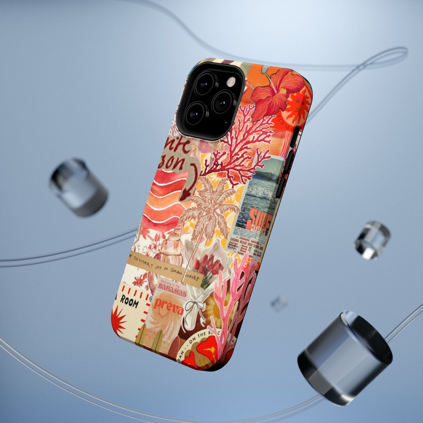 Vintage Floral Collage Phone Case