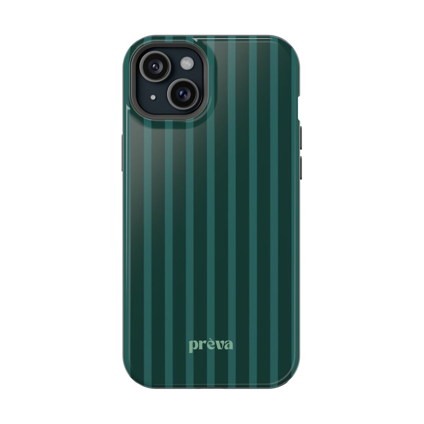 Striped Green Phone Case