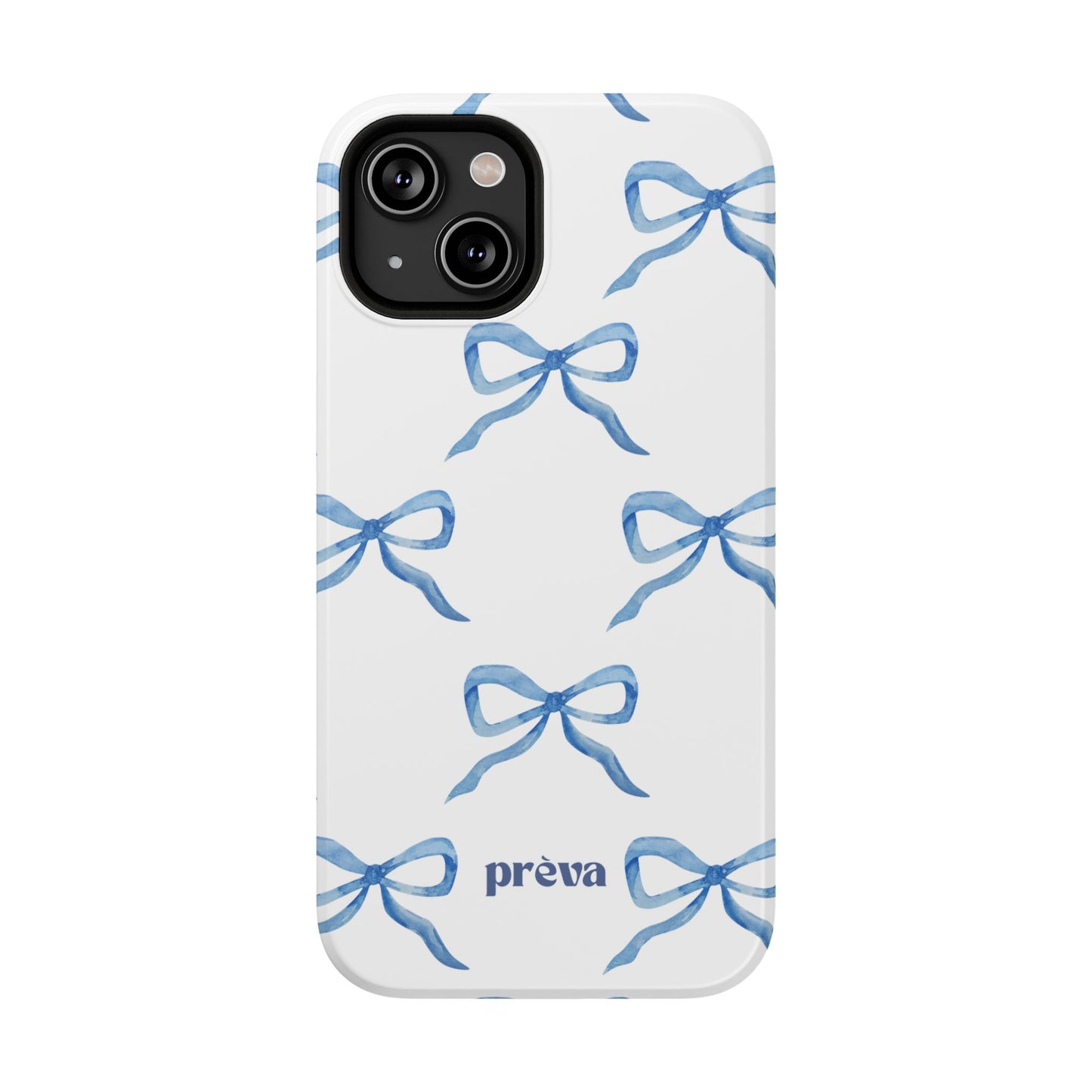 Blue Bow Phone Case