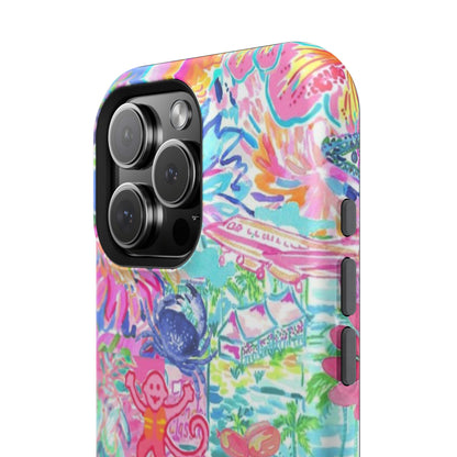 Neon Tropics Phone Case