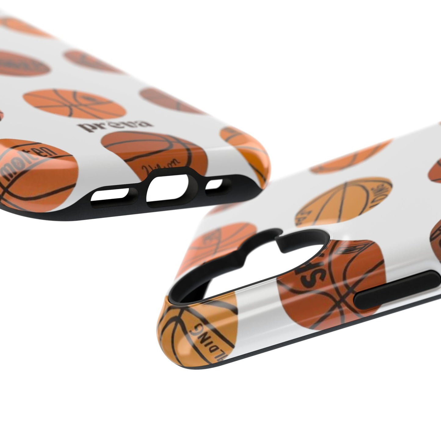 White Basketball Phone Case