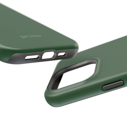 Impact-Resistant Phone Case — Forest Green Slim Armor
